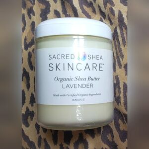 Organic Shea Butter Lavendar 8 oz